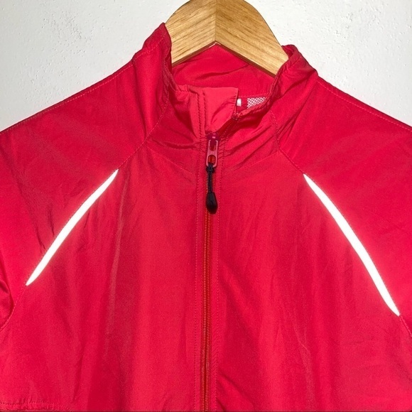 Adidas Pink Hooded Lightweight Jacket Women’s Size Medium - Picture 2 of 8